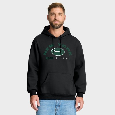 New York Jets Fanatics Black Delay of Game Legacy Pullover Hoodie