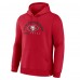 San Francisco 49ers Fanatics Scarlet Delay of Game Legacy Pullover Hoodie