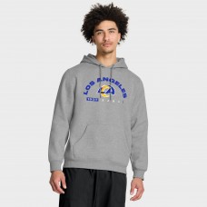 Los Angeles Rams Fanatics Delay of Game Legacy Pullover Hoodie - Heather Gray