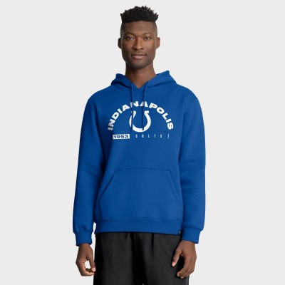 Indianapolis Colts Fanatics Royal Delay of Game Legacy Pullover Hoodie