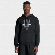 Las Vegas Raiders Fanatics Black Right Tackle Legacy Pullover Hoodie