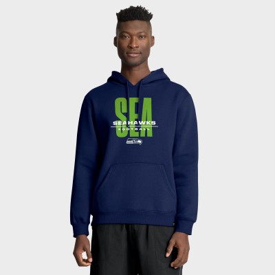 Seattle Seahawks Fanatics College Navy Right Tackle Legacy Pullover Hoodie