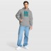 Miami Dolphins Fanatics Heather Gray Right Tackle Legacy Pullover Hoodie