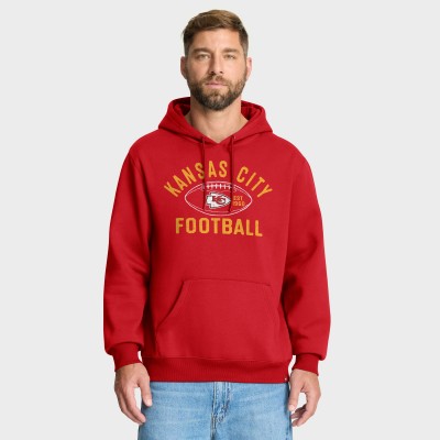 Kansas City Chiefs Fanatics Red Fumblerooski Legacy Pullover Hoodie