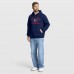 New York Giants Fanatics Navy Fumblerooski Legacy Pullover Hoodie