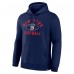 New York Giants Fanatics Navy Fumblerooski Legacy Pullover Hoodie