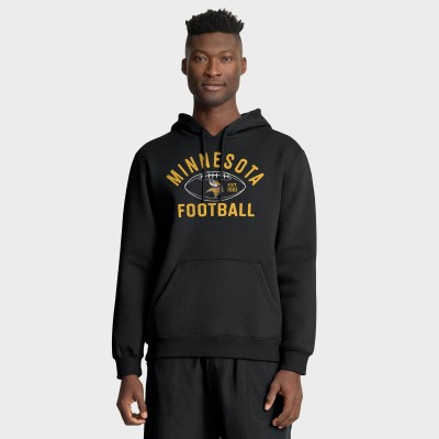 Minnesota Vikings Fanatics Black Fumblerooski Legacy Pullover Hoodie