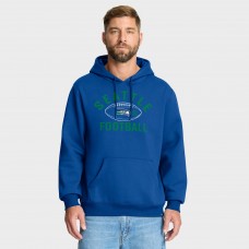 Seattle Seahawks Fanatics Royal Fumblerooski Legacy Pullover Hoodie