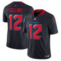 Джерси Houston Texans Nico Collins Nike Navy Alternate 2 Vapor F.U.S.E. Limited