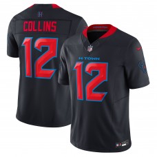 Джерси Houston Texans Nico Collins Nike Navy Alternate 2 Vapor F.U.S.E. Limited