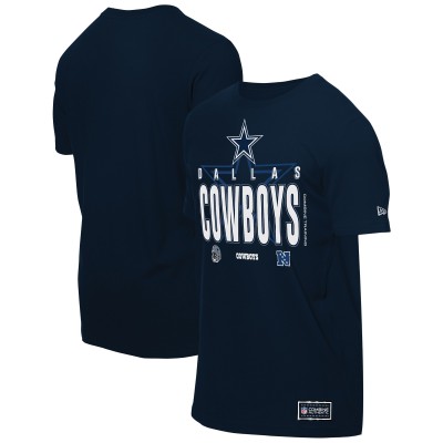 Футболка Dallas Cowboys New Era Navy 2025 NFL Training Camp