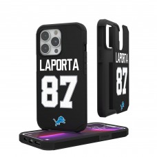 Detroit Lions Sam LaPorta Keyscaper iPhone Rugged Case