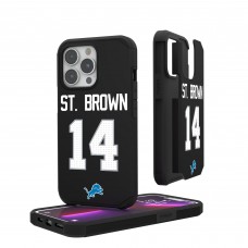 Detroit Lions Amon-Ra St. Brown Keyscaper iPhone Rugged Case