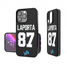 Detroit Lions Sam LaPorta Keyscaper iPhone Bump Case