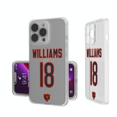 Chicago Bears Caleb Williams Keyscaper iPhone Clear Case