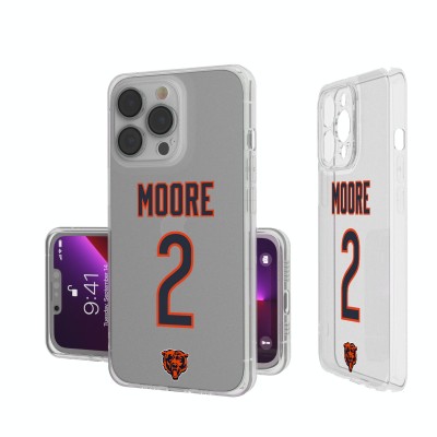 Chicago Bears D.J. Moore Keyscaper iPhone Clear Case