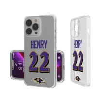 Baltimore Ravens Derrick Henry Keyscaper iPhone Clear Case