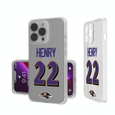 Baltimore Ravens Derrick Henry Keyscaper iPhone Clear Case