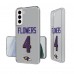 Baltimore Ravens Zay Flowers Keyscaper Galaxy Clear Case
