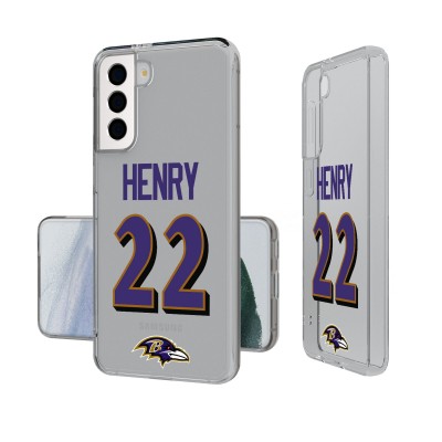 Baltimore Ravens Derrick Henry Keyscaper Galaxy Clear Case