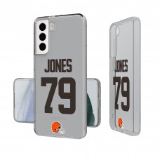 Cleveland Browns Dawand Jones Keyscaper Galaxy Clear Case