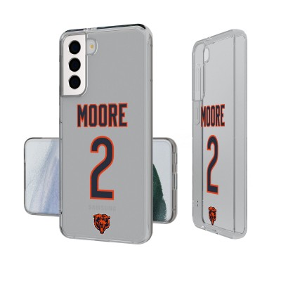 Chicago Bears D.J. Moore Keyscaper Galaxy Clear Case