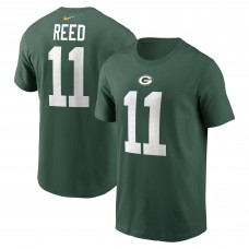 Футболка Green Bay Packers Jayden Reed Nike Green Name & Number