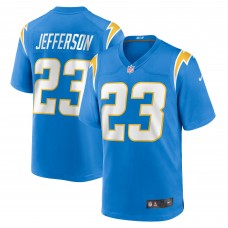 Los Angeles Chargers Tony Jefferson Nike Powder Blue Team Game Jersey