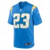 Los Angeles Chargers Tony Jefferson Nike Powder Blue Team Game Jersey