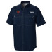 Рубашка Chicago Bears Columbia Navy Low Drag Offshore Omni-Wick