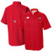 Рубашка Buffalo Bills Columbia Red Low Drag Offshore Omni-Wick Рубашка Buffalo Bills Columbia Red Low Drag Offshore Omni-Wick