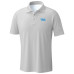 Поло Carolina Panthers Columbia Light Gray Low Drag Offshore