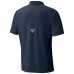 New England Patriots Columbia Navy Low Drag Offshore Polo
