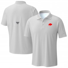 Buffalo Bills Columbia Light Gray Low Drag Offshore Polo