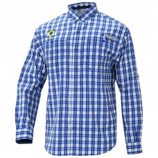 Los Angeles Rams Columbia Super Slack Tide Long Sleeve Button-Up - Royal