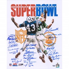 Fanatics Authentic 1969 New York Jets Autographed Super Bowl III Program 16 x 20 Photo - 24 Signatures Fanatics Authentic 1969 New York Jets Autographed Super Bowl III Program 16 x 20 Photo - 24 Signatures