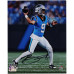 Фото с автографом Bryce Young Carolina Panthers Fanatics Authentic 8 x 10 Vertical Passing in Blue Jersey