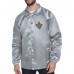 Куртка на кнопках New Orleans Saints Starter Gray Printed Logo Raglan Coaches