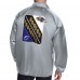Куртка на кнопках Baltimore Ravens Starter Printed Logo Raglan Coaches - Gray