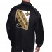 Куртка на кнопках New Orleans Saints Starter Black Printed Logo Raglan Coaches