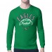 Футболка с длинным рукавом Philadelphia Eagles Starter Half Ball Retro Logo - Kelly Green