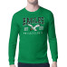 Футболка с длинным рукавом Philadelphia Eagles Starter Retro Team Logo - Kelly Green Футболка с длинным рукавом Philadelphia Eagles Starter Retro Team Logo - Kelly Green