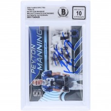 Peyton Manning Indianapolis Colts Autographed 2020 Panini Spectra Tribute 2004 MVP #T-PM4 #/99 Beckett Fanatics Witnessed Authenticated 10 Card