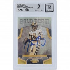 Aaron Rodgers Green Bay Packers Autographed 2016 Panini Certified Gold Team #4 #/25 Beckett Fanatics Witnessed Authenticated 9/10 Card