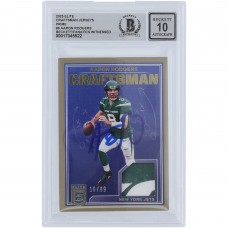 Aaron Rodgers New York Jets Autographed 2023 Panini Donruss Elite Craftsman Jerseys Prime #6 #/99 Beckett Fanatics Witnessed Authenticated 10 Card Aaron Rodgers New York Jets Autographed 2023 Panini Donruss Elite Craftsman Jerseys Prime #6 #/99 Beckett Fanatics Witnessed Authenticated 10 Card