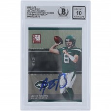 Aaron Rodgers New York Jets Autographed 2023 Panini Donruss Elite 03 Elite Gold #50 #/10 Beckett Fanatics Witnessed Authenticated 10 Card Aaron Rodgers New York Jets Autographed 2023 Panini Donruss Elite 03 Elite Gold #50 #/10 Beckett Fanatics Witnessed Authenticated 10 Card