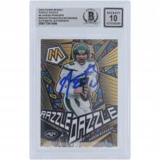 Aaron Rodgers New York Jets Autographed 2023 Panini Mosaic Razzle Dazzle #RD-6 Beckett Fanatics Witnessed Authenticated 10 Card Aaron Rodgers New York Jets Autographed 2023 Panini Mosaic Razzle Dazzle #RD-6 Beckett Fanatics Witnessed Authenticated 10 Card
