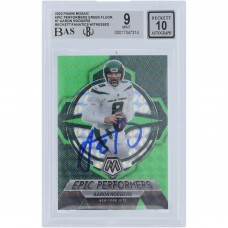 Aaron Rodgers New York Jets Autographed 2023 Panini Mosaic Green Fluorescent Epic Performers Mosaic #EP-AR #10/10 Beckett Fanatics Witnessed Authenticated 9/10 Card Aaron Rodgers New York Jets Autographed 2023 Panini Mosaic Green Fluorescent Epic Performers Mosaic #EP-AR #10/10 Beckett Fanatics Witnessed Authenticated 9/10 Card