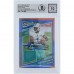 Tua Tagovailoa Miami Dolphins Autographed 2021 Panini Donruss Optic Blue Hyper Threads Jersey Relic #TH-14 Beckett Fanatics Witnessed Authenticated 10 Card