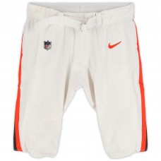 Dawand Jones Cleveland Browns Fanatics Authentic Game-Used White Nike Pants vs. Washington Commanders on October 6, 2024